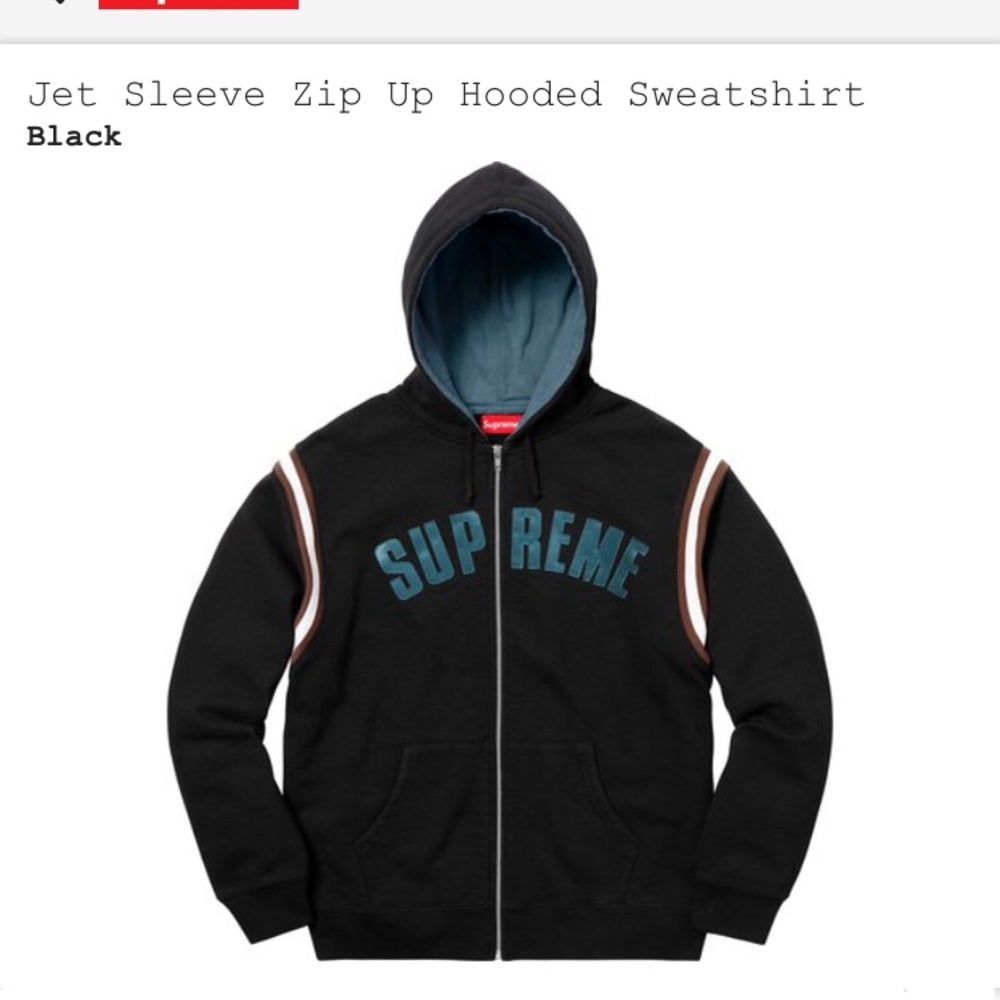 Authentic supreme hoodie